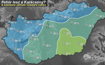 Van esély idén a fehér karácsonyra?