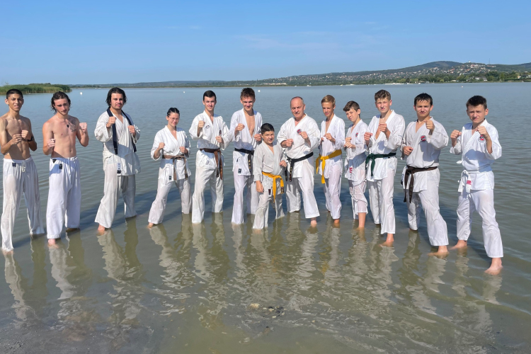 Shotokan Karate Liga központi edzőtábor Velencén