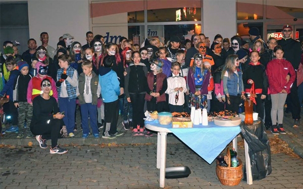 Halloween futás Dombóváron